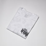 Die Living - White T-Shirt / Black Logo
