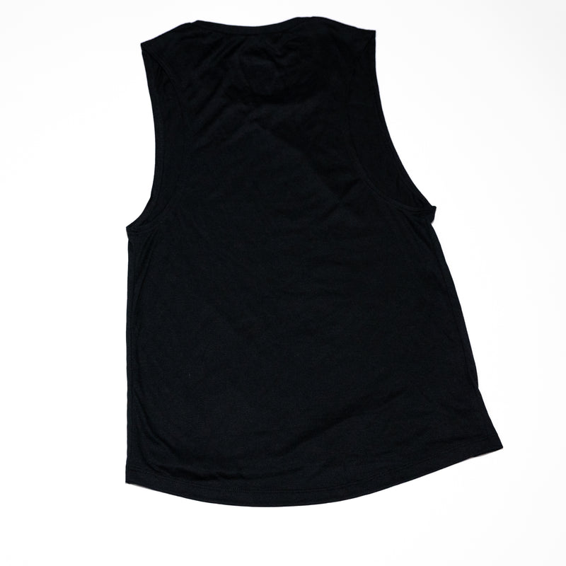 Good Vibes Only Ladies Tank Top/Neon Logo