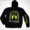 Die Living Hoodie- Neon Logo
