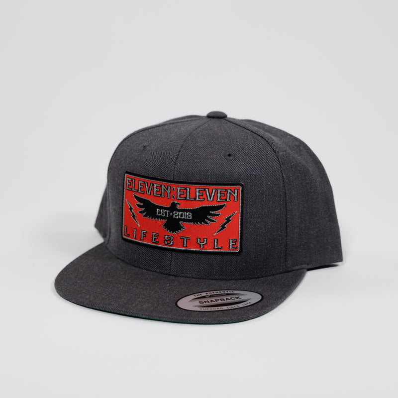 Dark Grey / Orange Screaming Eagle