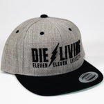 Die Living - Heather Grey / Black and Black
