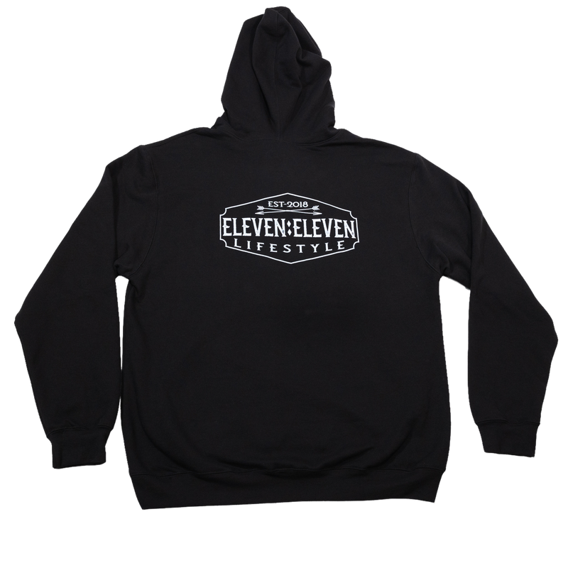 Arrows Badge - Hooded Pullover